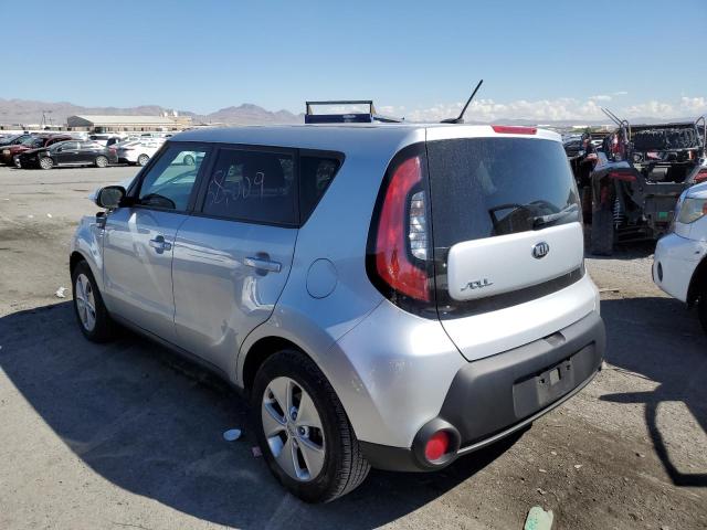 KNDJN2A24E7714889 - 2014 KIA SOUL SILVER photo 3