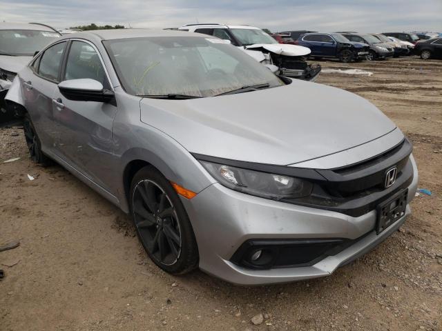 19XFC2F80ME002287 - 2021 HONDA CIVIC SPOR GRAY photo 1