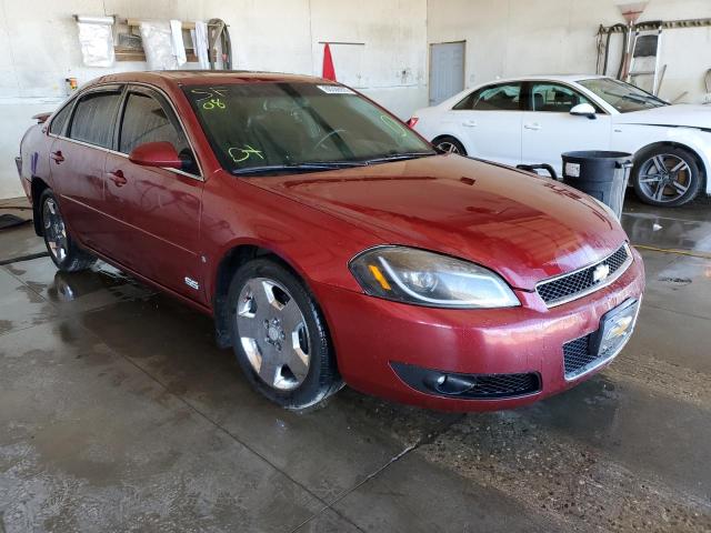 2G1WD58CX89239043 - 2008 CHEVROLET IMPALA SUP 红色 照片 1