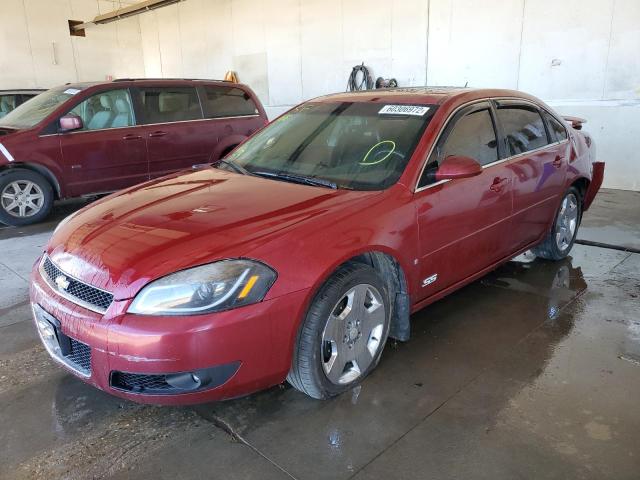 2G1WD58CX89239043 - 2008 CHEVROLET IMPALA SUP 红色 照片 2
