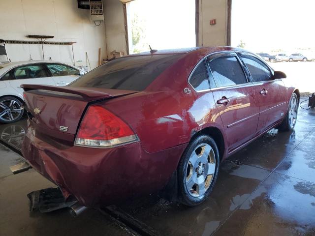 2G1WD58CX89239043 - 2008 CHEVROLET IMPALA SUP 红色 照片 4