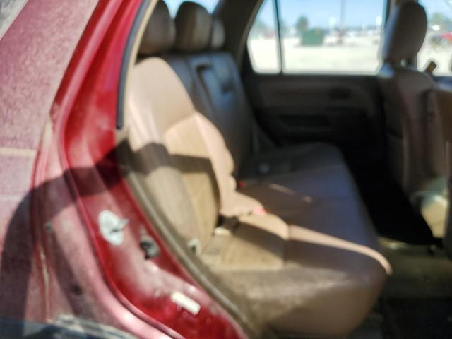 JHLRD78472C054525 - 2002 HONDA CR-V LX MAROON photo 6