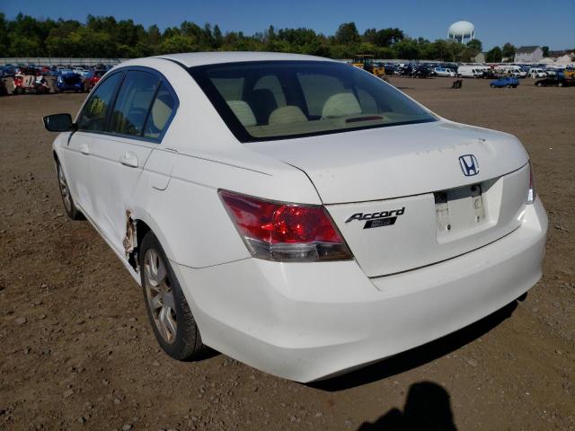 1HGCP26308A129126 - 2008 HONDA ACCORD LX WHITE photo 3