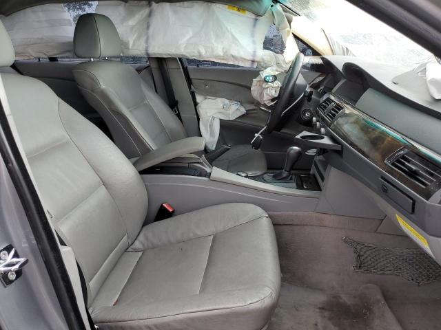 WBANA73504B811890 - 2004 BMW 530I ვერცხლისფერი ფოტო 5