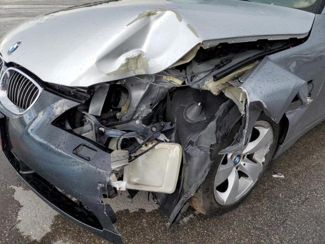 WBANA73504B811890 - 2004 BMW 530I ვერცხლისფერი ფოტო 9