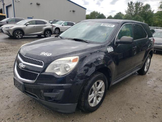 2GNALBEK5D6197379 - 2013 CHEVROLET EQUINOX BLACK photo 2