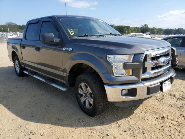 1FTEW1CG7FKD83256 - 2015 FORD F 150 GRAY photo 1