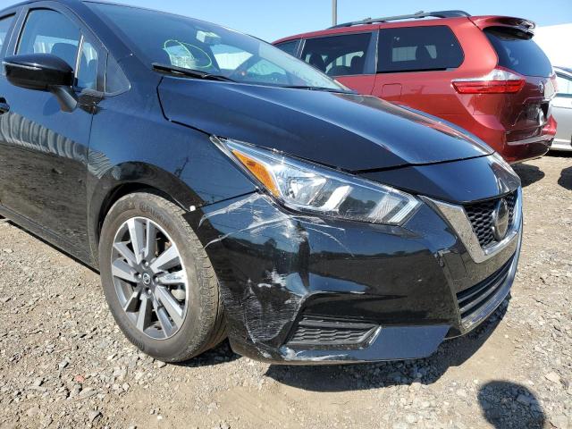 3N1CN8EV4ML889740 - 2021 NISSAN VERSA SV BLACK photo 9