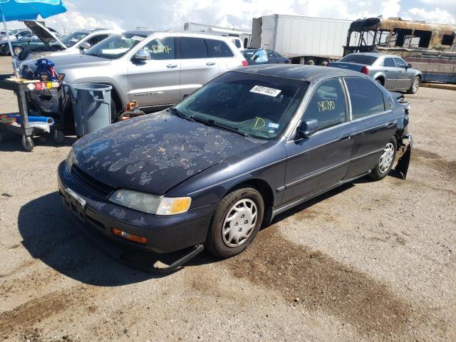 1HGCD5631RA062869 - 1994 HONDA ACCORD LX BLUE photo 2