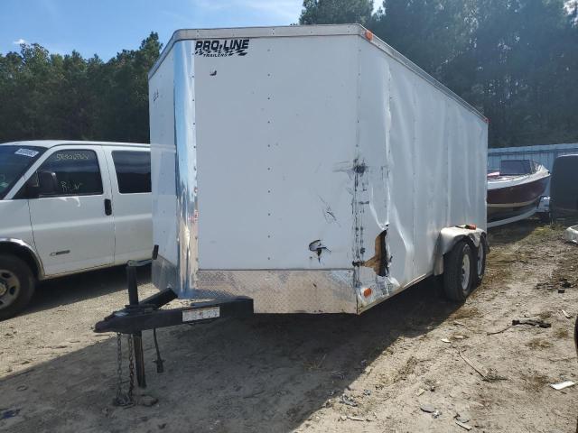 564BE1626ER004213 - 2014 UTILITY TRAILER WHITE photo 2