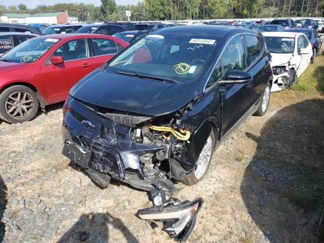 1G1FW6S02N4111375 - 2022 CHEVROLET BOLT EV 1L BLACK photo 2