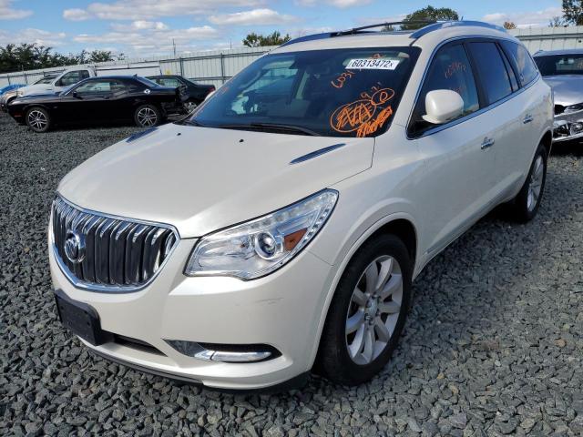 5GAKVCKD9FJ147529 - 2015 BUICK ENCLAVE WHITE photo 2