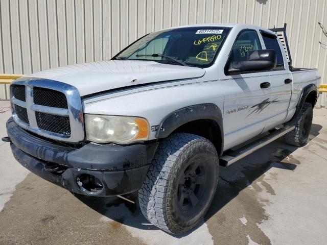 1D7KU28D83J649890 - 2003 DODGE RAM 2500 S WHITE photo 2