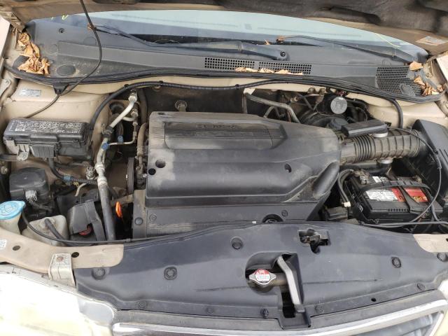 2HKRL189X2H525449 - 2002 HONDA ODYSSEY EX SILVER photo 7