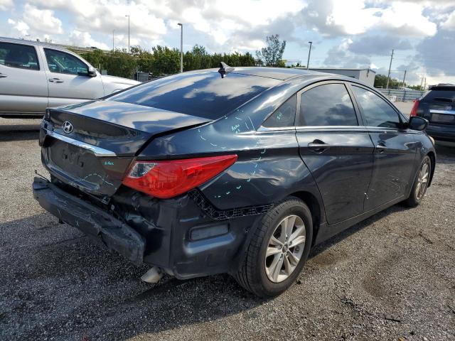 5NPEB4AC0BH100881 - 2011 HYUNDAI SONATA GLS BLACK photo 4