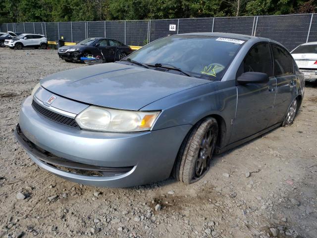 1G8AJ52F83Z170150 - 2003 SATURN ION LEVEL SILVER photo 2