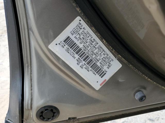 JT8BF28G5X5065880 - 1999 LEXUS ES 300 GRAY photo 10