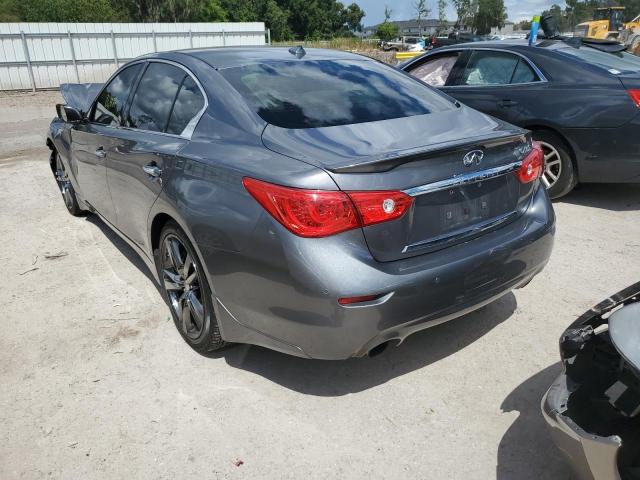 JN1EV7AP9GM300119 - 2016 INFINITI Q50 PREMIU GRAY photo 3