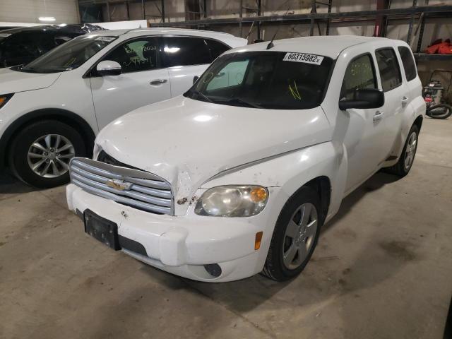 3GNBAADB2AS632118 - 2010 CHEVROLET HHR LS WHITE photo 2