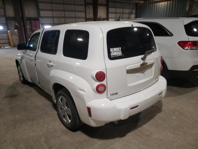 3GNBAADB2AS632118 - 2010 CHEVROLET HHR LS WHITE photo 3