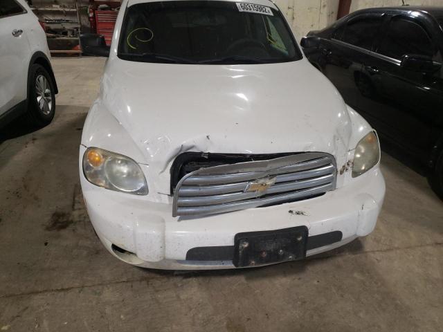 3GNBAADB2AS632118 - 2010 CHEVROLET HHR LS WHITE photo 9