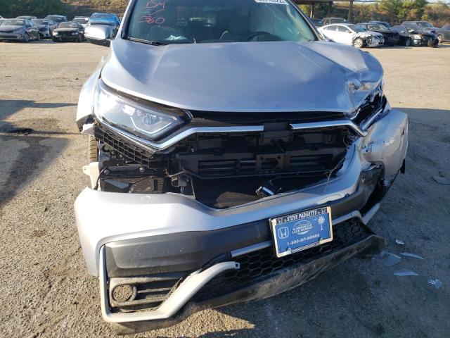 7FARW1H82NE016753 - 2022 HONDA CR-V EXL SILVER photo 9