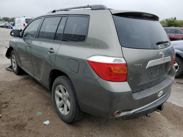 JTEES41A782041784 - 2008 TOYOTA HIGHLANDER GREEN photo 3