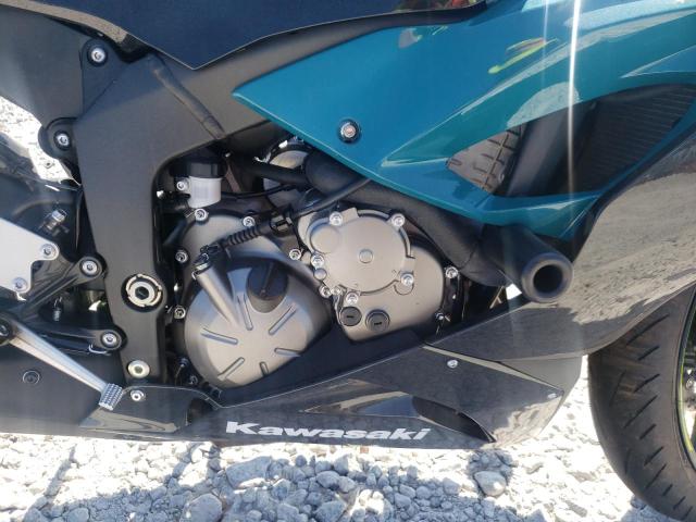 JKBZXJH19MA009775 - 2021 KAWASAKI ZX636 K TEAL photo 7