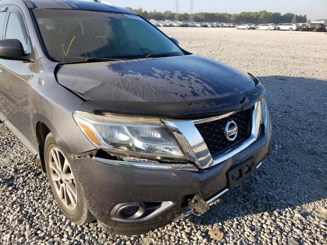 5N1AR2MN8EC687693 - 2014 NISSAN PATHFINDER CHARCOAL photo 9