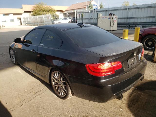 WBAKF9C50DE860280 - 2013 BMW 335 XI BLACK photo 3