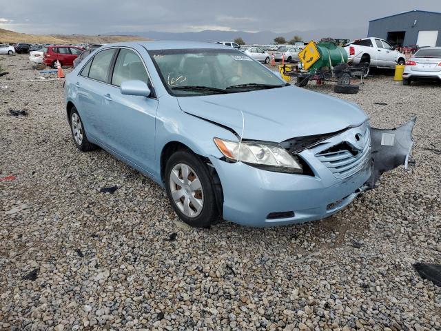 4T1BE46K18U739422 - 2008 TOYOTA CAMRY CE BLUE photo 1