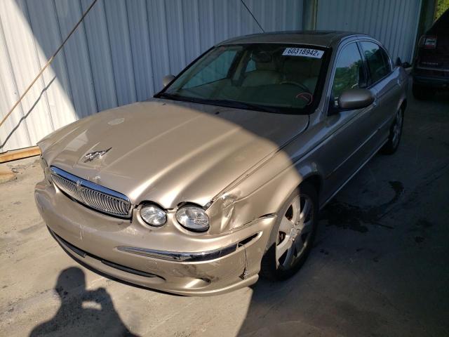 SAJEA51C14WE03047 - 2004 JAGUAR X-TYPE 3.0 GOLD photo 2