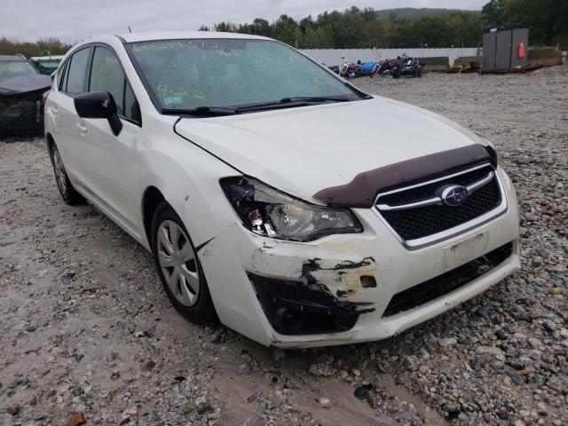 JF1GPAA62FH204964 - 2015 SUBARU IMPREZA WHITE photo 1