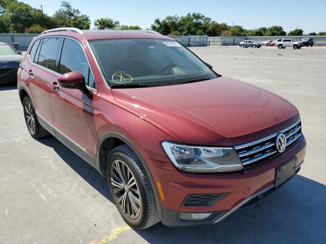 3VV3B7AX0KM115307 - 2019 VOLKSWAGEN TIGUAN SE RED photo 1