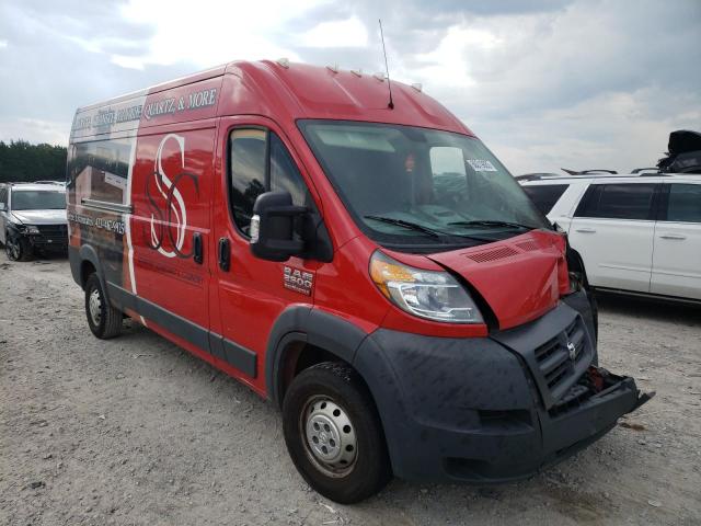 3C6TRVDG8JE131099 - 2018 RAM PROMASTER RED photo 1