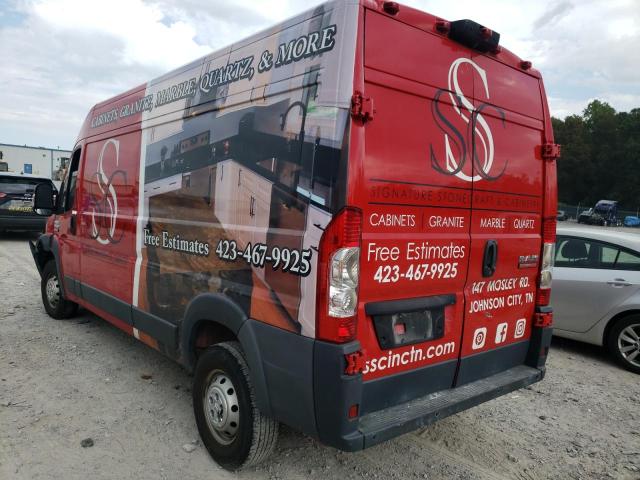 3C6TRVDG8JE131099 - 2018 RAM PROMASTER RED photo 3