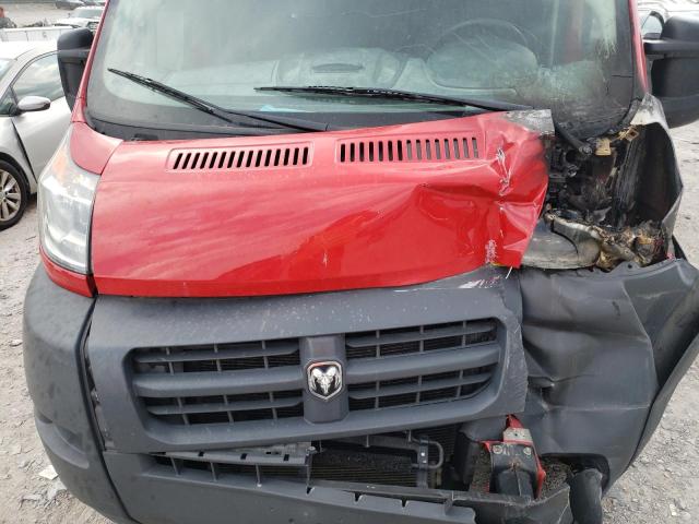 3C6TRVDG8JE131099 - 2018 RAM PROMASTER RED photo 7