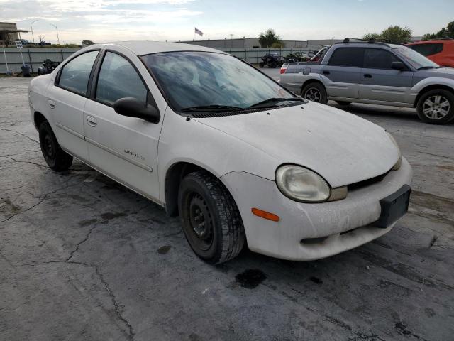 1B3ES46C91D190305 - 2001 DODGE NEON SE WHITE photo 1