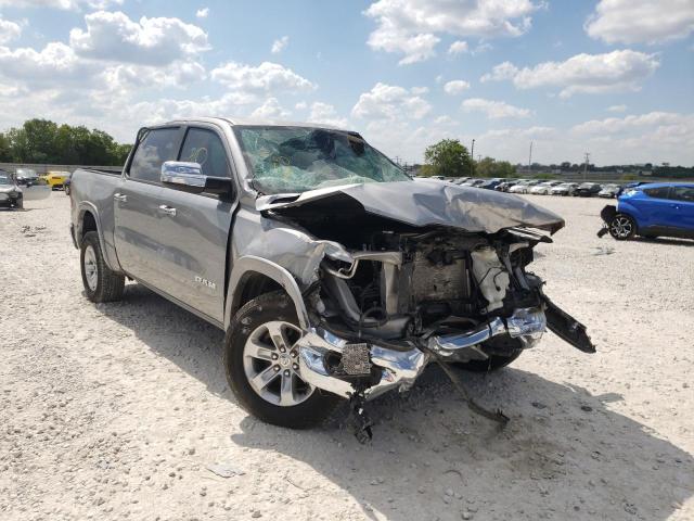 1C6RREJT5KN905513 - 2019 RAM 1500 LARAM SILVER photo 1