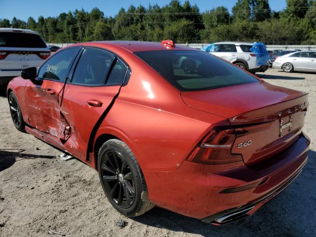 7JR102FZ3MG108326 - 2021 VOLVO S60 T5 R-D RED photo 3