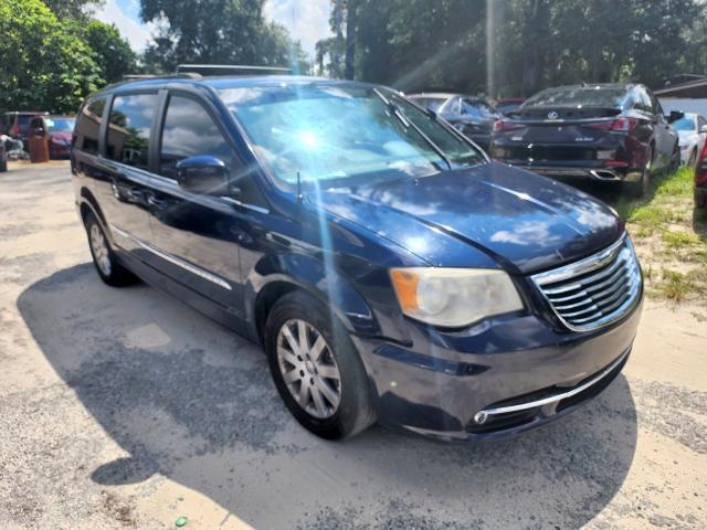 2C4RC1BG1ER364259 - 2014 CHRYSLER TOWN & COU BLUE photo 1