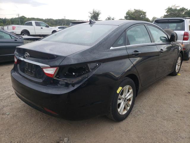 5NPEB4AC9BH112446 - 2011 HYUNDAI SONATA GLS BLACK photo 4