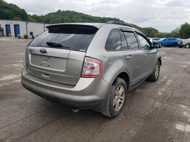 2FMDK48C18BA68945 - 2008 FORD EDGE SEL SILVER photo 4