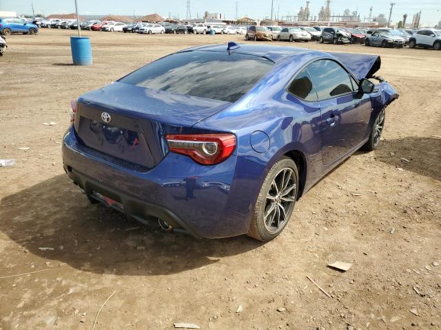 JF1ZNAA17H8709100 - 2017 TOYOTA 86 BASE BLUE photo 4