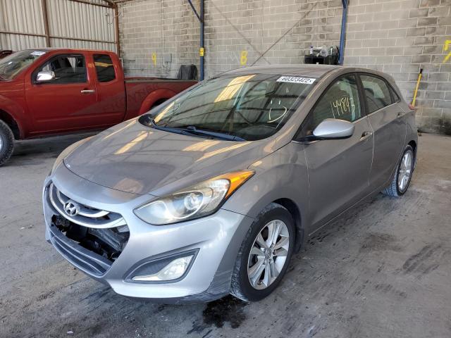 KMHD35LE2DU023156 - 2013 HYUNDAI ELANTRA GT SILVER photo 2