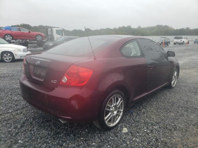 JTKDE177270185957 - 2007 TOYOTA SCION TC Violet photo 4
