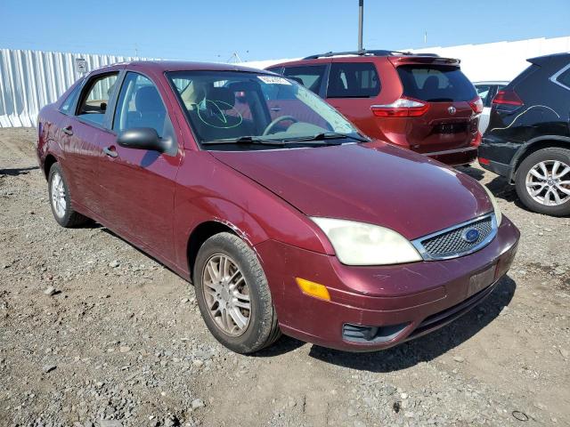 1FAHP34N96W254744 - 2006 FORD FOCUS S ZX MAROON photo 1