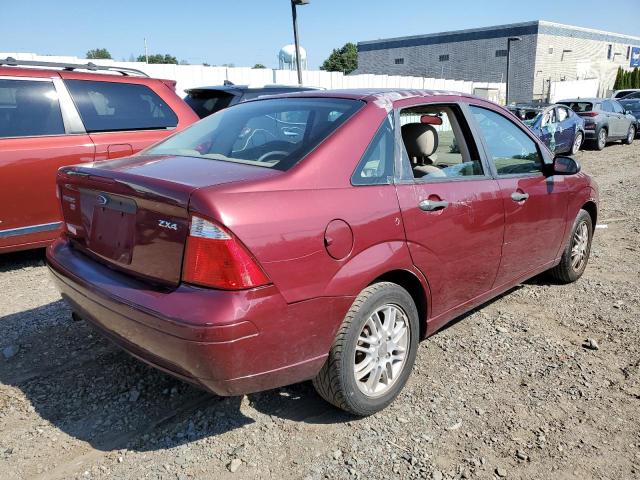 1FAHP34N96W254744 - 2006 FORD FOCUS S ZX MAROON photo 4