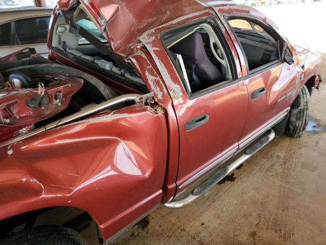 3D7KR28C66G114409 - 2006 DODGE RAM 2500 S MAROON photo 10