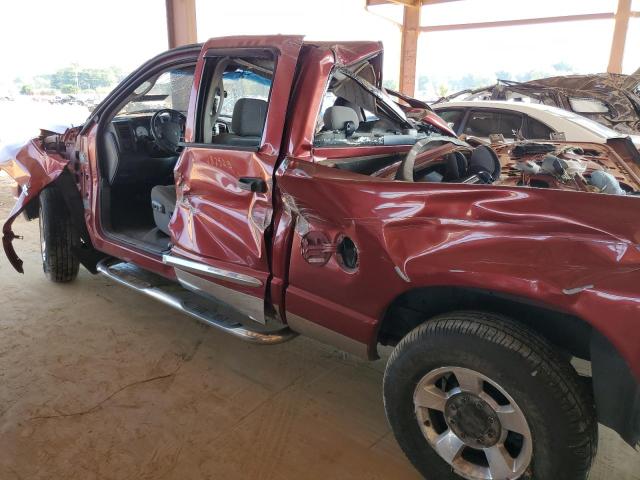 3D7KR28C66G114409 - 2006 DODGE RAM 2500 S MAROON photo 9